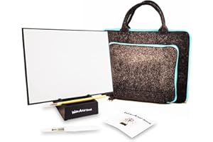 ORITLIFE Buddha Water Drawing Board with Felt Bag Kit, Artist Paint with Bamboo Brush Water Brush Pen, Repeatable Zen Buddha Magic Painting Board Paint with Water, Relaxation Meditation Sketch Pad Set