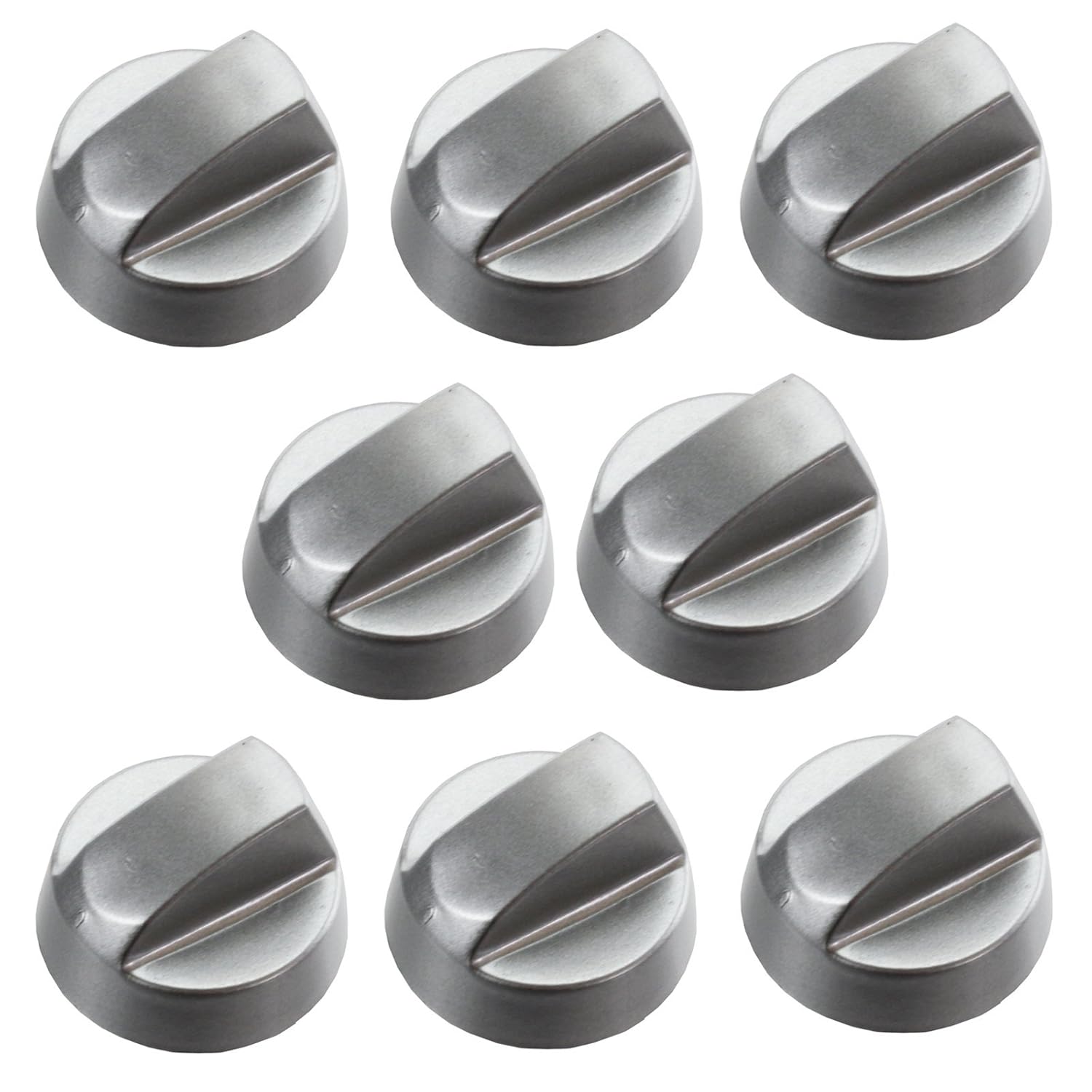 SPARES2GO Hob Control Knob Switch for Bush Oven Cooker (Pack of 8