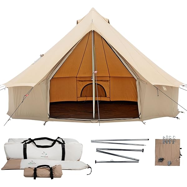 Amazon.com : 4 Season Cotton Canvas Yurt Tent with Stove