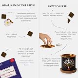 Aromafume Nag Champa Incense Bricks & Tree of Life Burner Set view 3