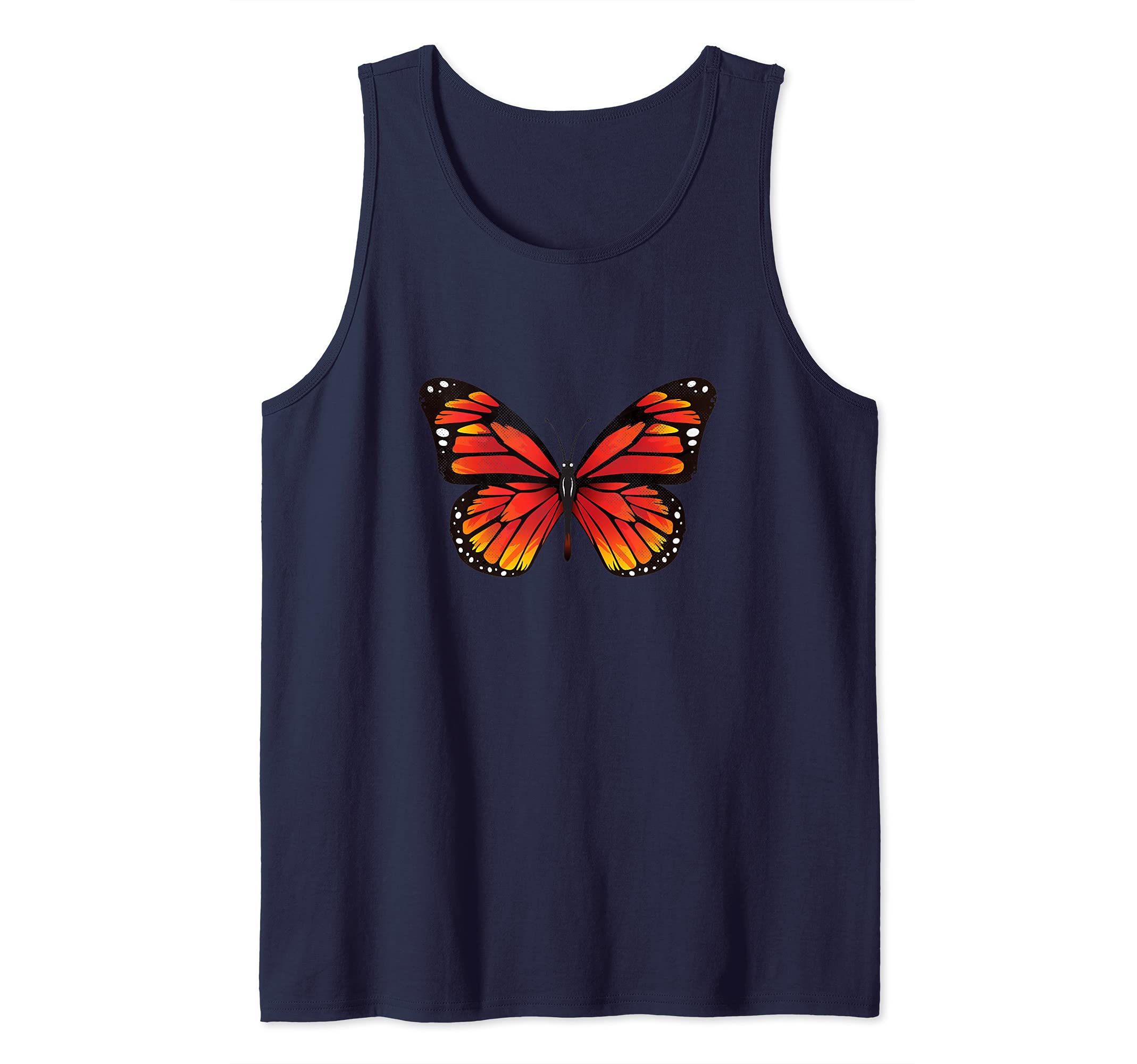 Monarch Butterfly Cool Insect Design Cute Butterflies Tank Top