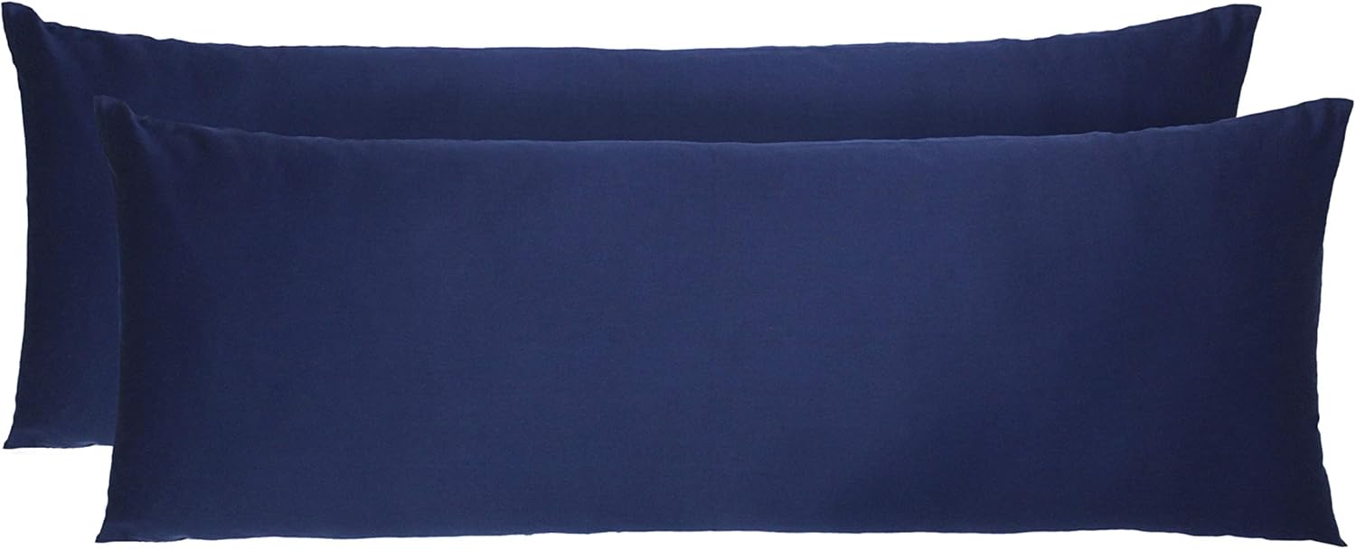 COTTON CRAFT 2 Pack Body Pillow Cover Protector 220