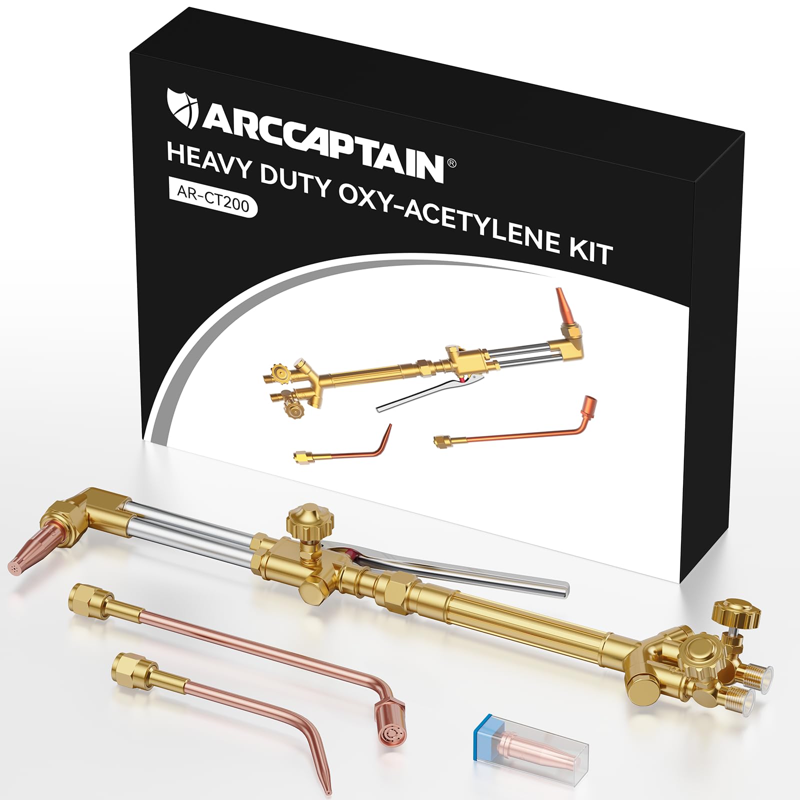 ARCCAPTAIN Oxy Acetylene Cutting Torch, Heavy Duty
