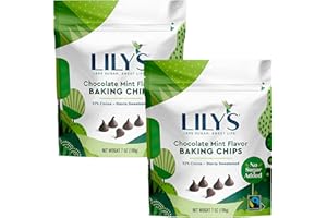MASHBOX Lily's Chocolate Baking Chips (2 Count, Mint)