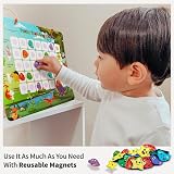 PUTSKA Dino Potty Training Chart 35 Stickers Rewards for Toddlers Boys Girls view 4