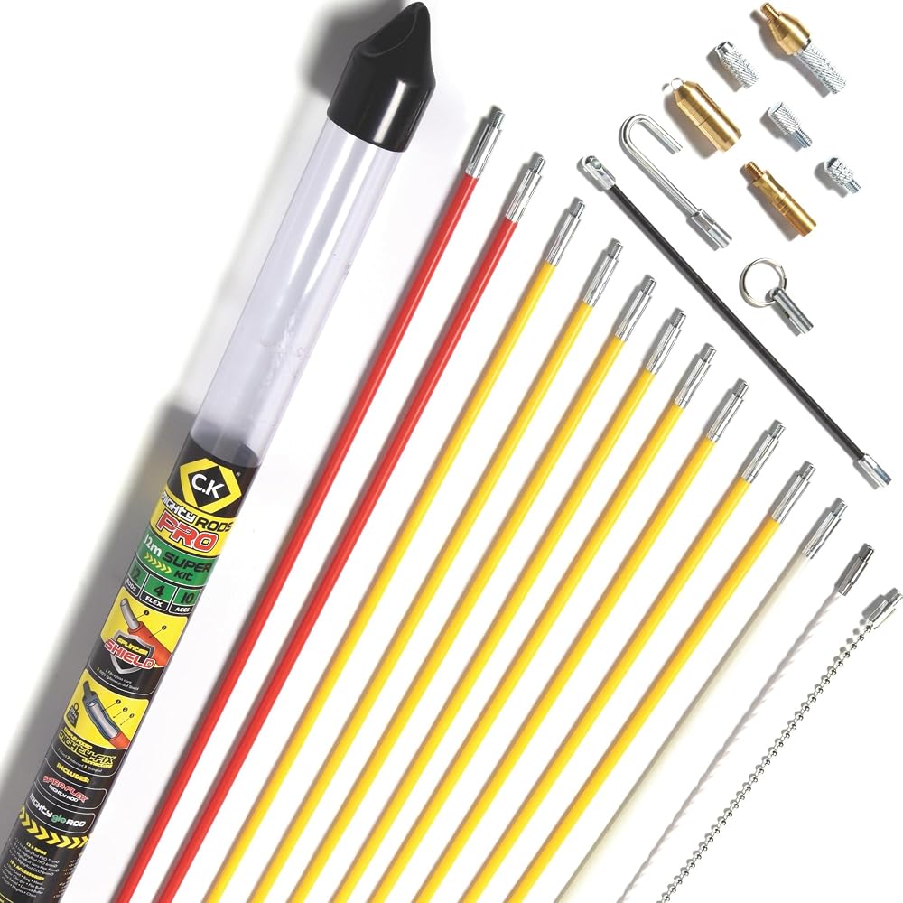 C.K MightyRods Pro 12m Cable Rods Super Kit T5422 100% Splinter Proof