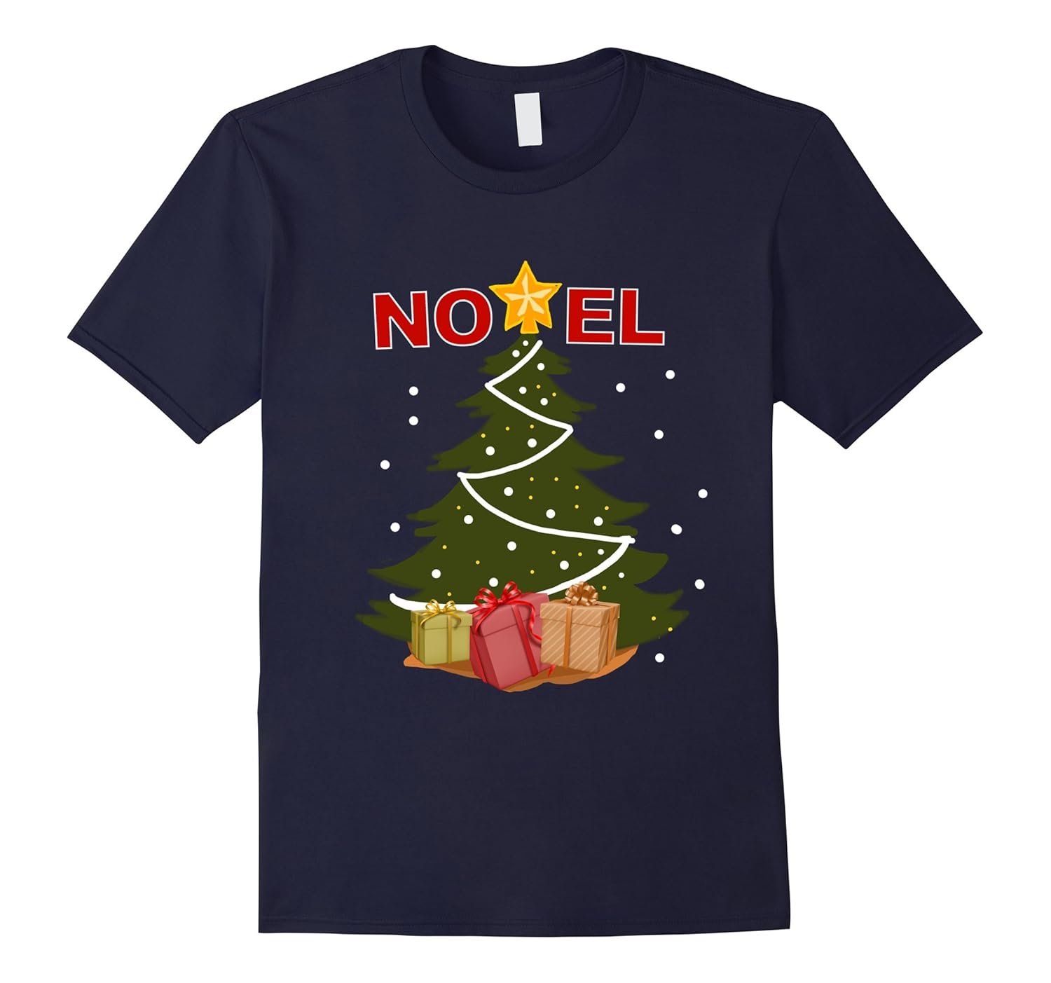 Ugly Lighted Christmas Tree tshirt-ANZ