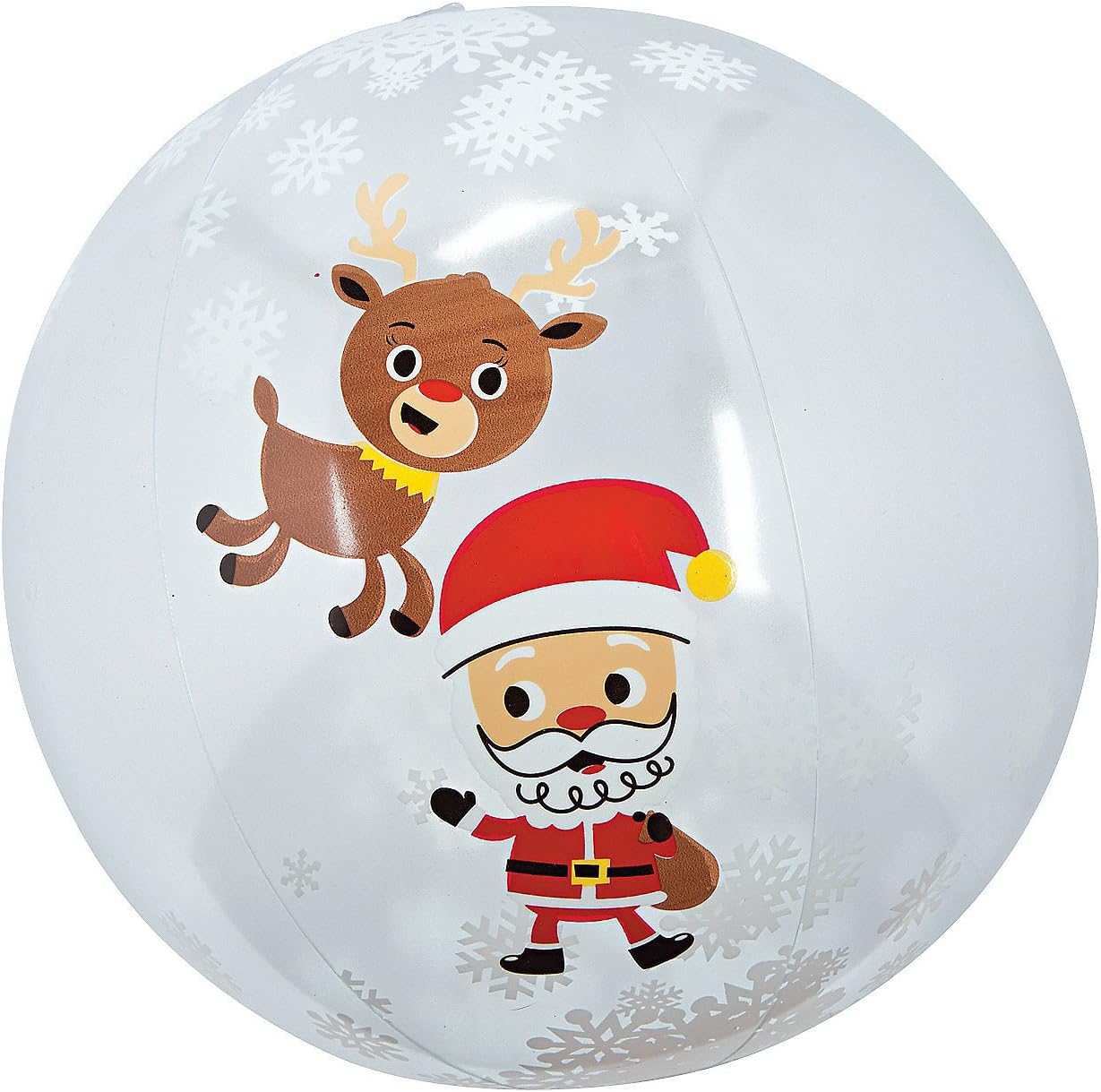 christmas beach balls