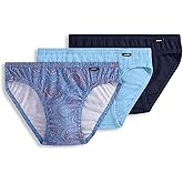 Jockey Elance Bikini- 3 Pack - 100% Cotton Underwear for Men