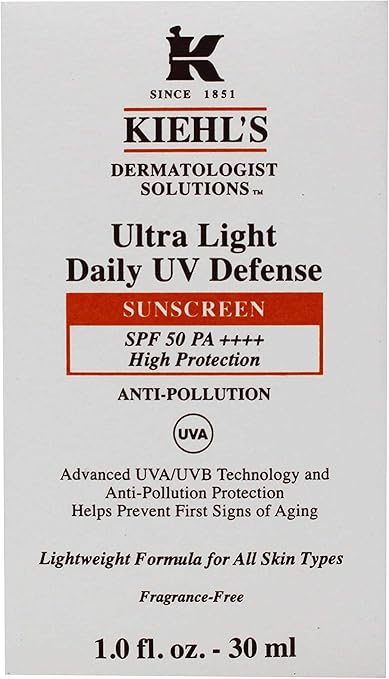 kiehl's since 1851 super fluid daily uv defense spf 50