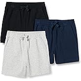 Amazon Essentials Boys and Toddlers' Cotton Jersey Shorts