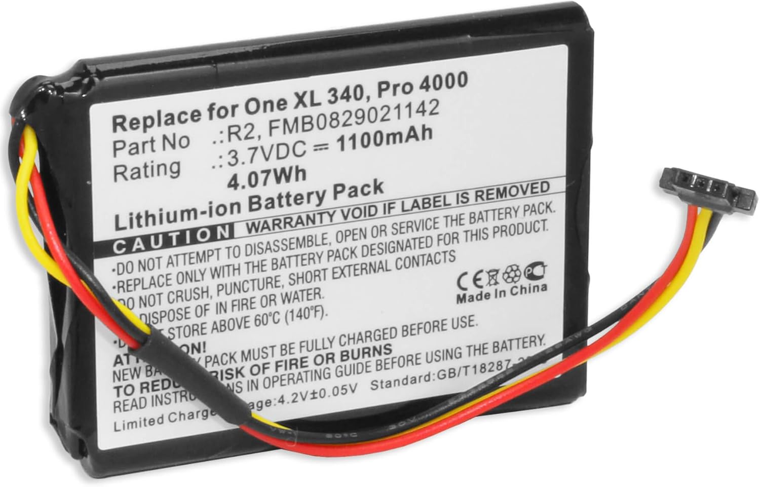 Batterie pour Tomtom One XL, XL 340(S), XXL/One XL 30. / XL Live