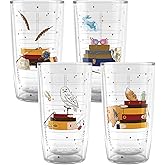 Tervis Harry Potter Ideograms Collection Assorted Made in USA Double Walled Insulated Tumbler Travel Cup Keeps Drinks Cold & Hot, 16oz - 4pk, Classic