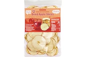 ZHISHUIXII Dried Apple Slices, Apple Slices, Dried Apples, 3.52oz/100g No Added Sugar, No Nothing, Dried Fruit Tea, Clean Snacks, Natural Sweetness & Subtle Tartness, Simmer Pot Mix, Potpourri Bowl Filler, for Home Decor