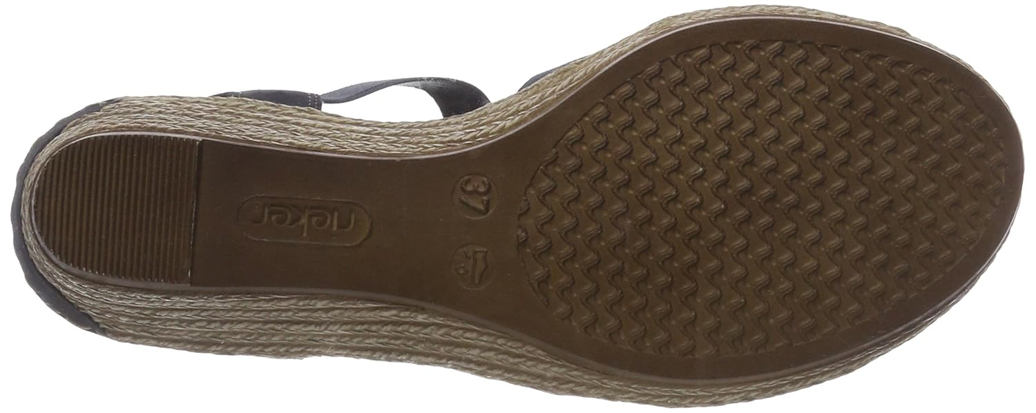 rieker navy blue sandals
