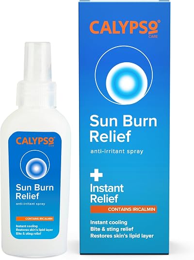 Calypso Sun Burn Relief Spray 100ml - Soothing After Sun Care