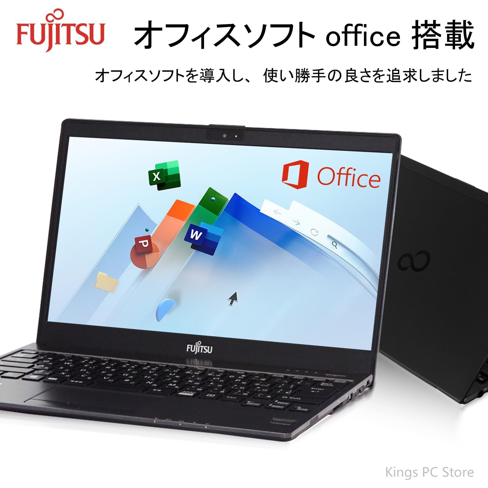 Fujitsu Laptop FUJITSU LIFEBOOK U938 Intel Core i5-8350U (1.7 GHz) / SSD / Windows 11 office / Thin / Capacity/ Chromebook FHD 1920 x 1080 / 13.3 inch Fingerprint Authentication / HDMI / Web Camera /
