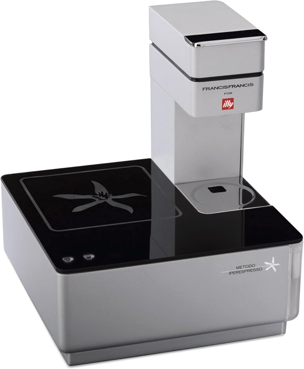 Illy Caffe Y1.1 216627 Touch Espresso Machine, Black