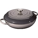 Le Creuset Enameled Cast Iron Signature Braiser, 5 qt. , Oyster