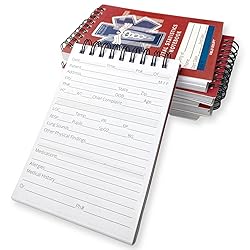 Field Equipt EMT Vital Statistics Notepad - 6 Pack