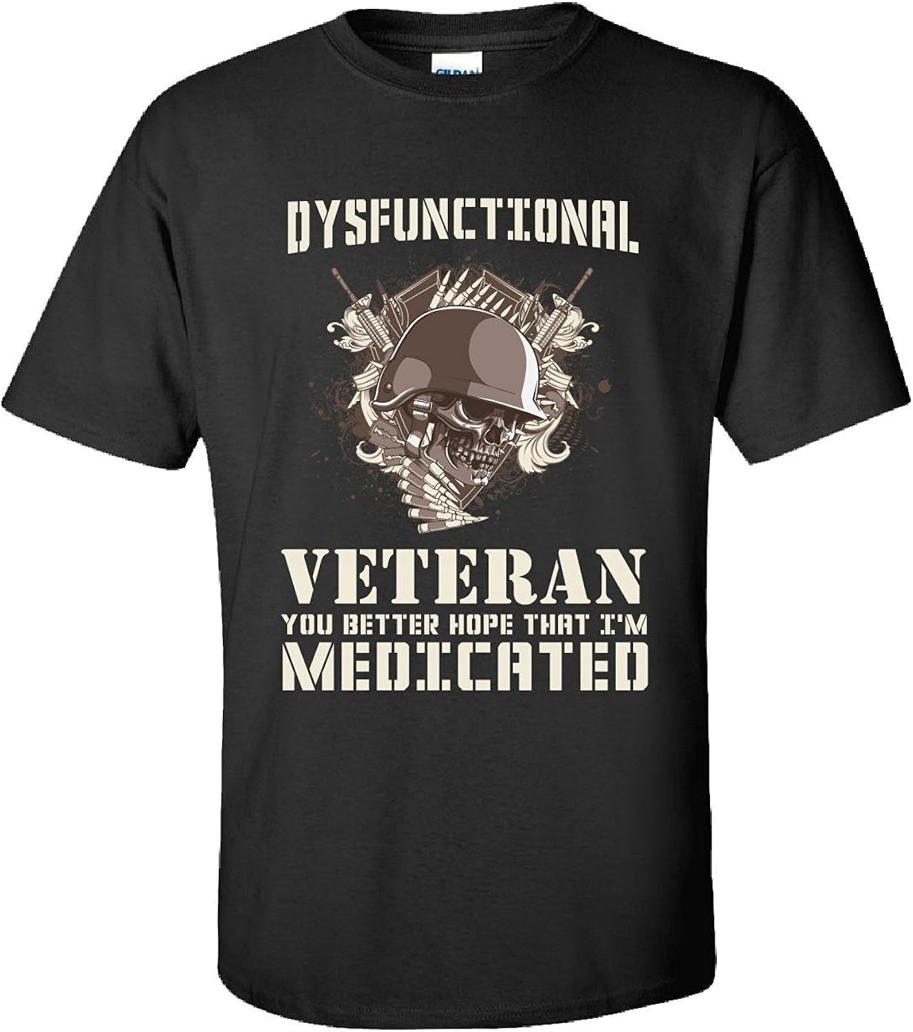 Amazon.com: JJlinge Dysfunctional Veteran You Better Hope That I M