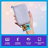 HP Sprocket 2x3 Instant Photo Printer Purple Portable Bluetooth Mobile Printer view 2