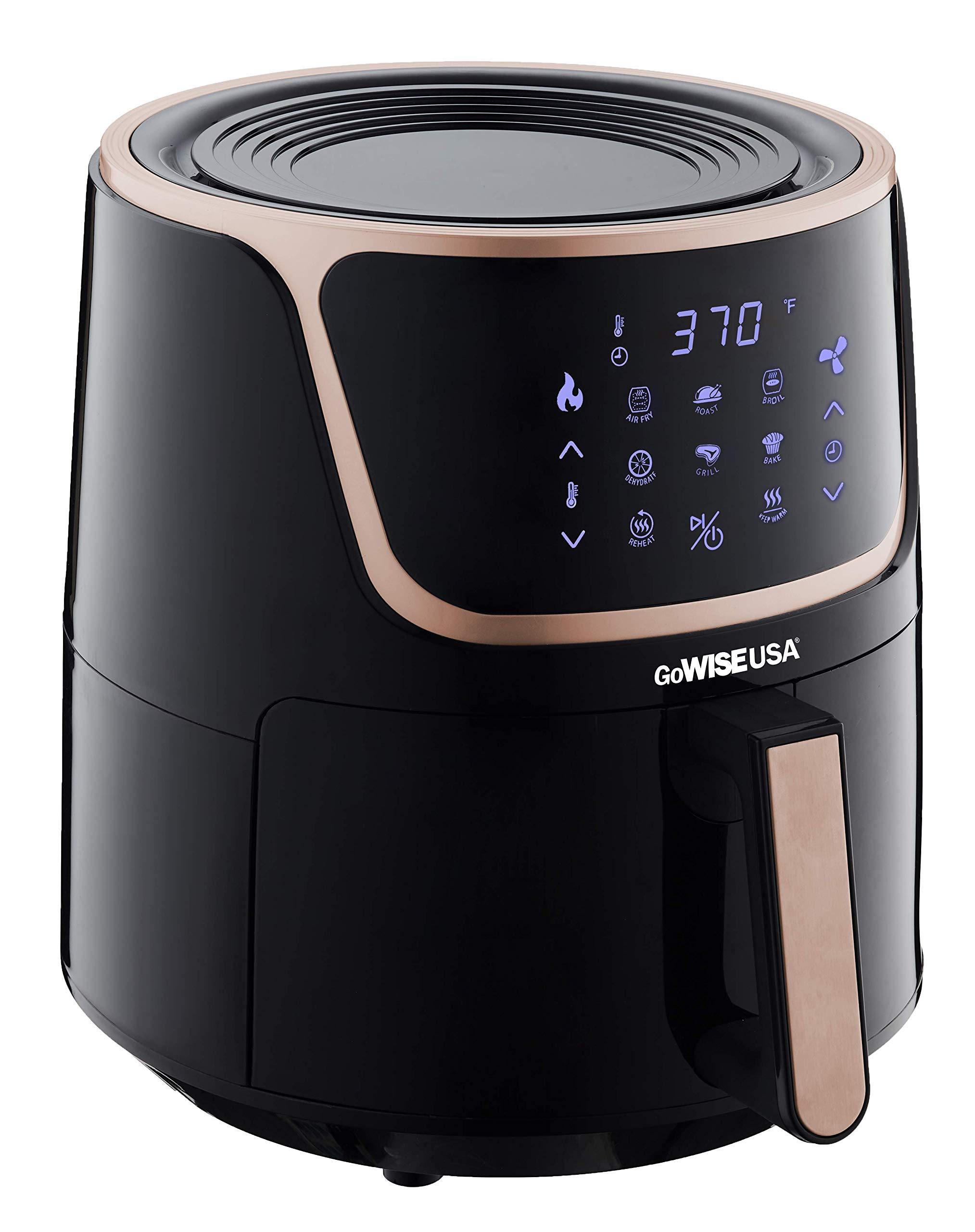 GoWISE USA Electric Mini Air Fryer with Digital GoWISE USA Electric