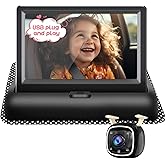 RVGoNow B1 Baby Car Camera with 4.3'' Monitor, USB Powered Rear Facing Seat Camera, HD 1080P Night Vision, 150° Wide Angle, E