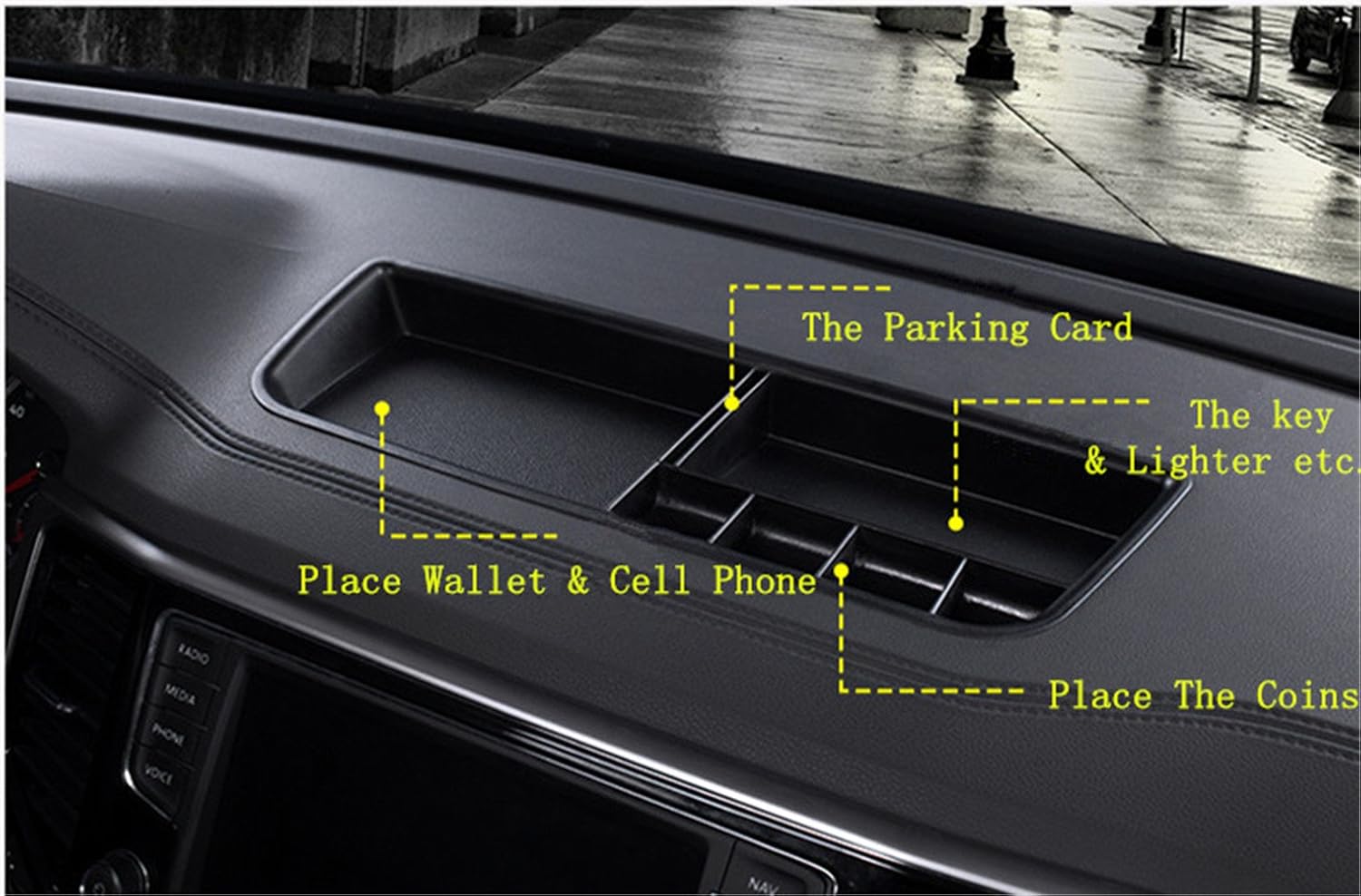 完売 Baodiparts 1 個 Abs プラスチック内部中央コンソール ストレージ ボックス コンテナー車アクセサリー 電話ホルダーなし B077zvhcx8 電話ホルダーなし 電話ホルダーなし 日本全国送料無料 Www Malloryweggemannusa Com