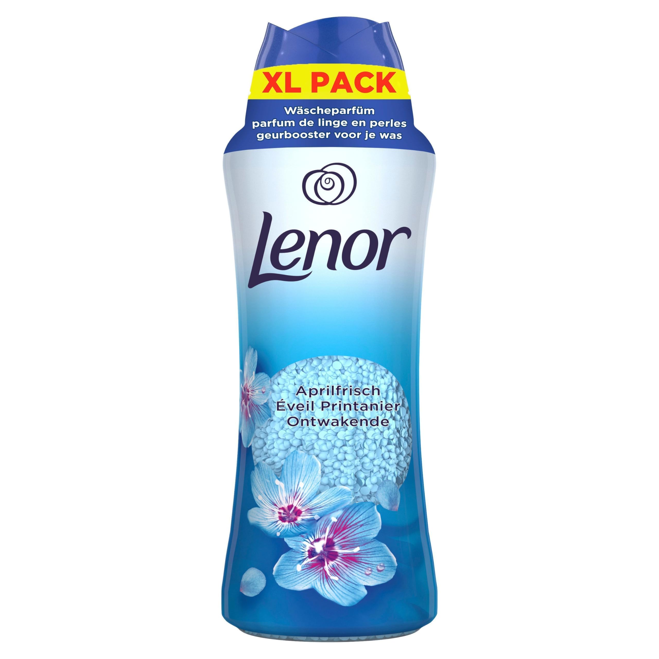 Lenor Wäscheparfüm Aprilfrisch 495g, Non-Stop Frische Für Bis Zu 12 Wochen Im Schrank