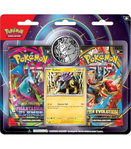 collectible pokemon trading card games mega evolutions 3pk blister Pokemon TCG Perfect Order Three Booster Blister