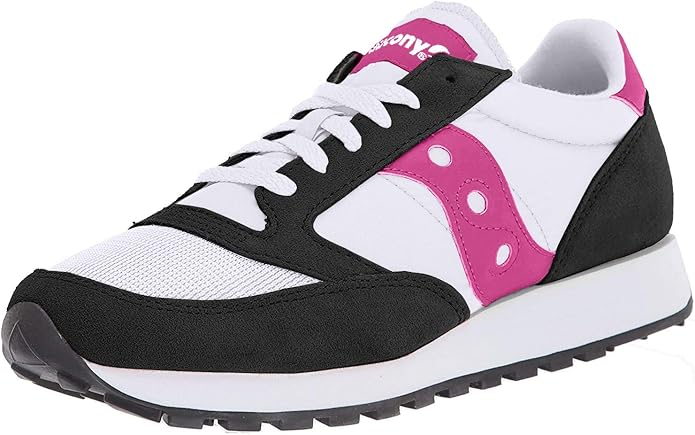 black and white saucony women's