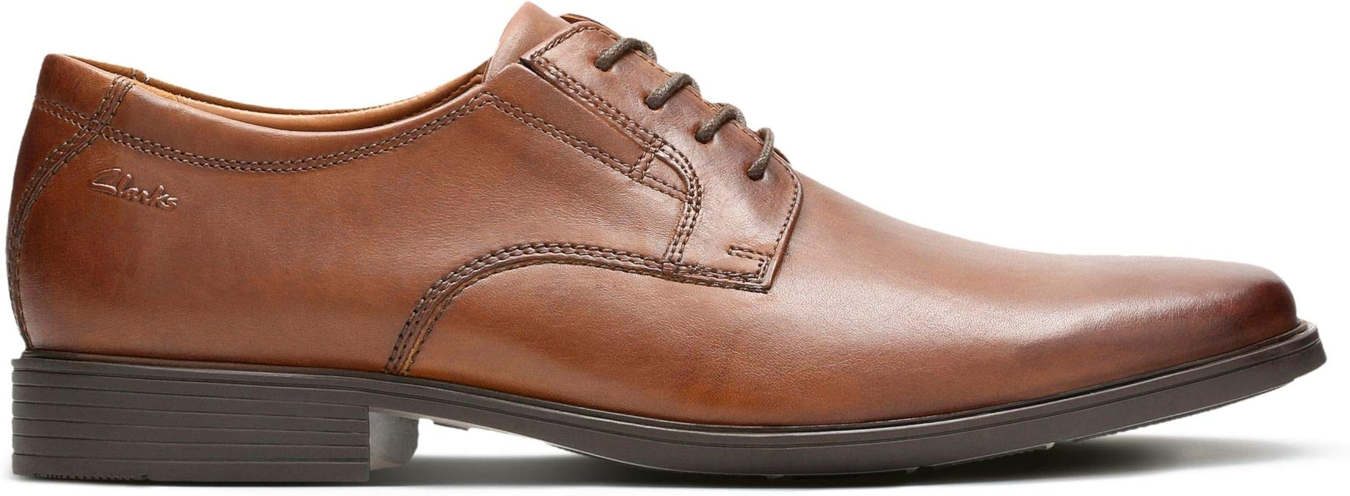 clarks men's leather clogs