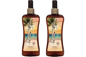 Panama Jack Amplifier Suntan Oil - Contains No Sunscreen Protection (0 SPF), Light Formula with Exotic Oils, Fruit and Nut Extracts, Tropical Fragrance, 8 FL OZ