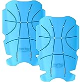 Hmyl Easy Breathable Pocket Knee Pad Insert for Work Pants/Bibs, Uniforms, and Tactical Pants, Men’s Heavy Duty Pocket Knee Pads for Construction, Flooring, and Garage, 11.5''×7.9''×0.45'', Blue