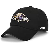 FOCO Mens NFL Team Logo Casual Hat Caps