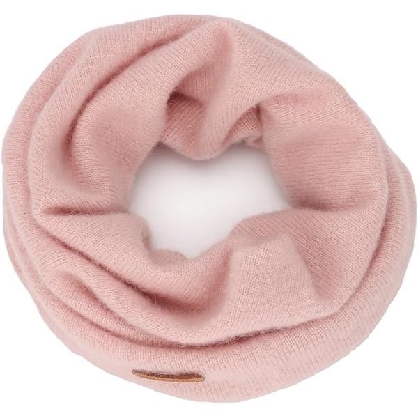 tittimitti 100% Cashmere Knitted Neck Gaiter Neck Warmer Loop