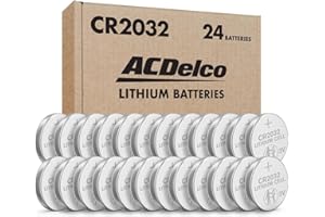 Powermax ACDelco 24-Count CR2032 Batteries, Lithium 3V Coin Cell Button Battery Pack for Watch and Small Electronics, 5 Year Shelf Life