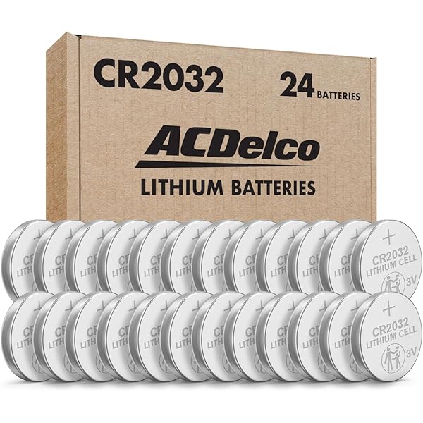 Amazon.com: ACDelco 24-Count CR2025 Batteries, Lithium 3V Coin