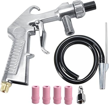  Sand Blaster Mini Spray Gun Airbrush Sandblaster Air