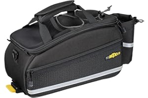 Topeak MTX TrunkBag - Rear Bicycle Bag - Spacious Storage and Easy Mounting
