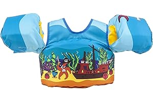 Body Glove Paddle Pals Life Jacket - The Safest Patented U.S. Coast Guard Approved Kids Swim Vest 33-55 LBS
