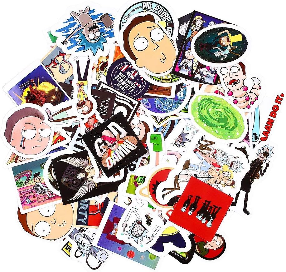 Stickers [100Pcs] Laptop Stickers Bomb Decal for Snowboard Laptop Luggage Car Fridge Bicycle Helmet DIY Styling Vinyl Home Decor