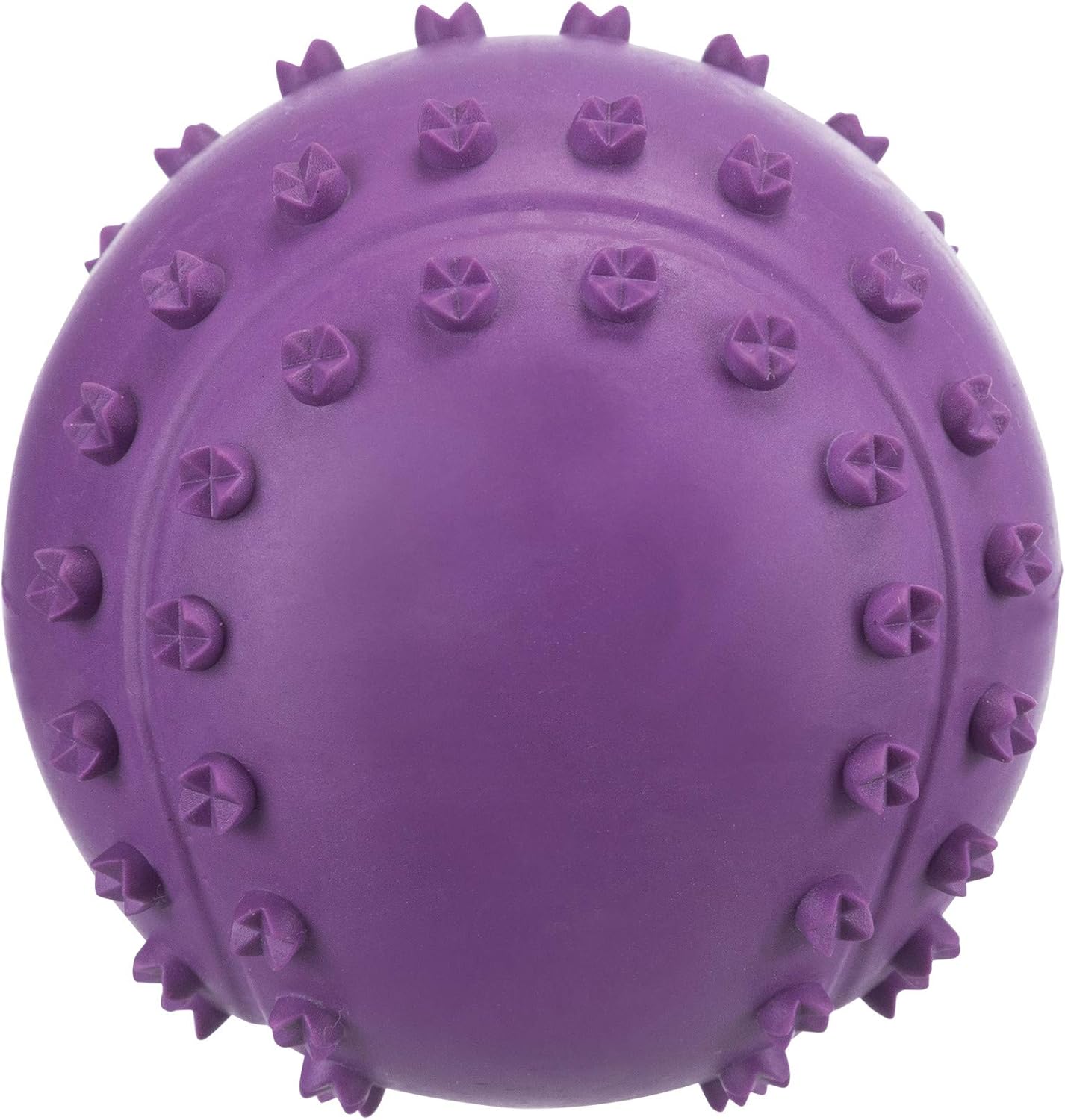 Trixie Toy Peaked Spikes Ball, 6 centimetre, 1 Unit, Yellow/Red/Blue/Green, 6 cm