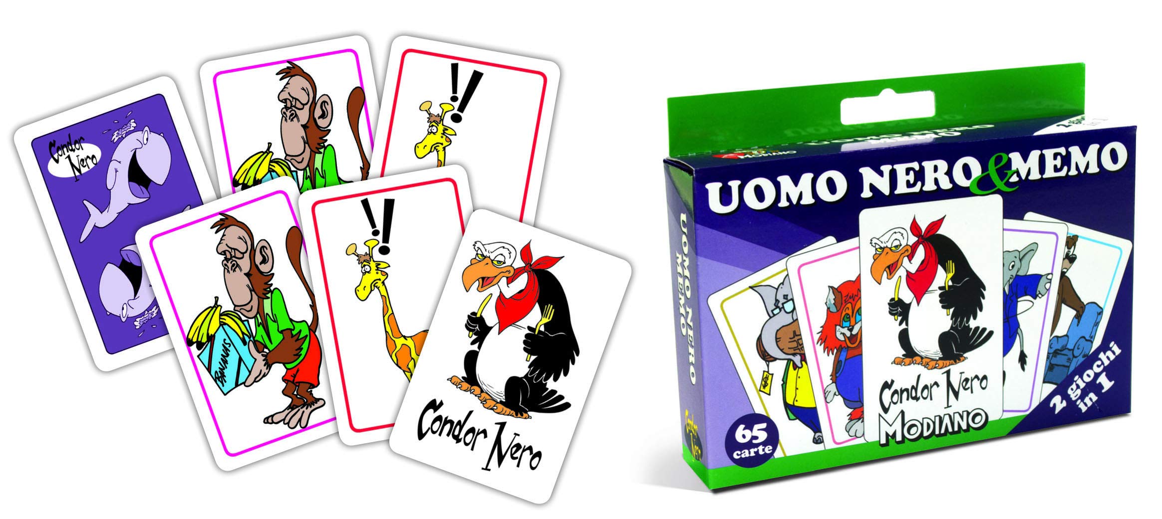 Modiano Memo man black & condor black