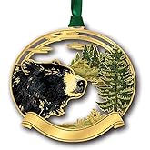 Beacon Design Bear Profile Namedrop Ornament, 2.8-Inch, Multicolor