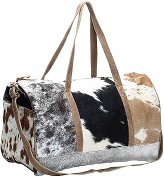 cowhide travel bag
