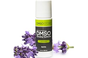 DMSOSTORE Lavender DMSO Roll-On, 3 oz, 99.995% Pharma Grade, BPA-Free, Industrial-Grade Solvent