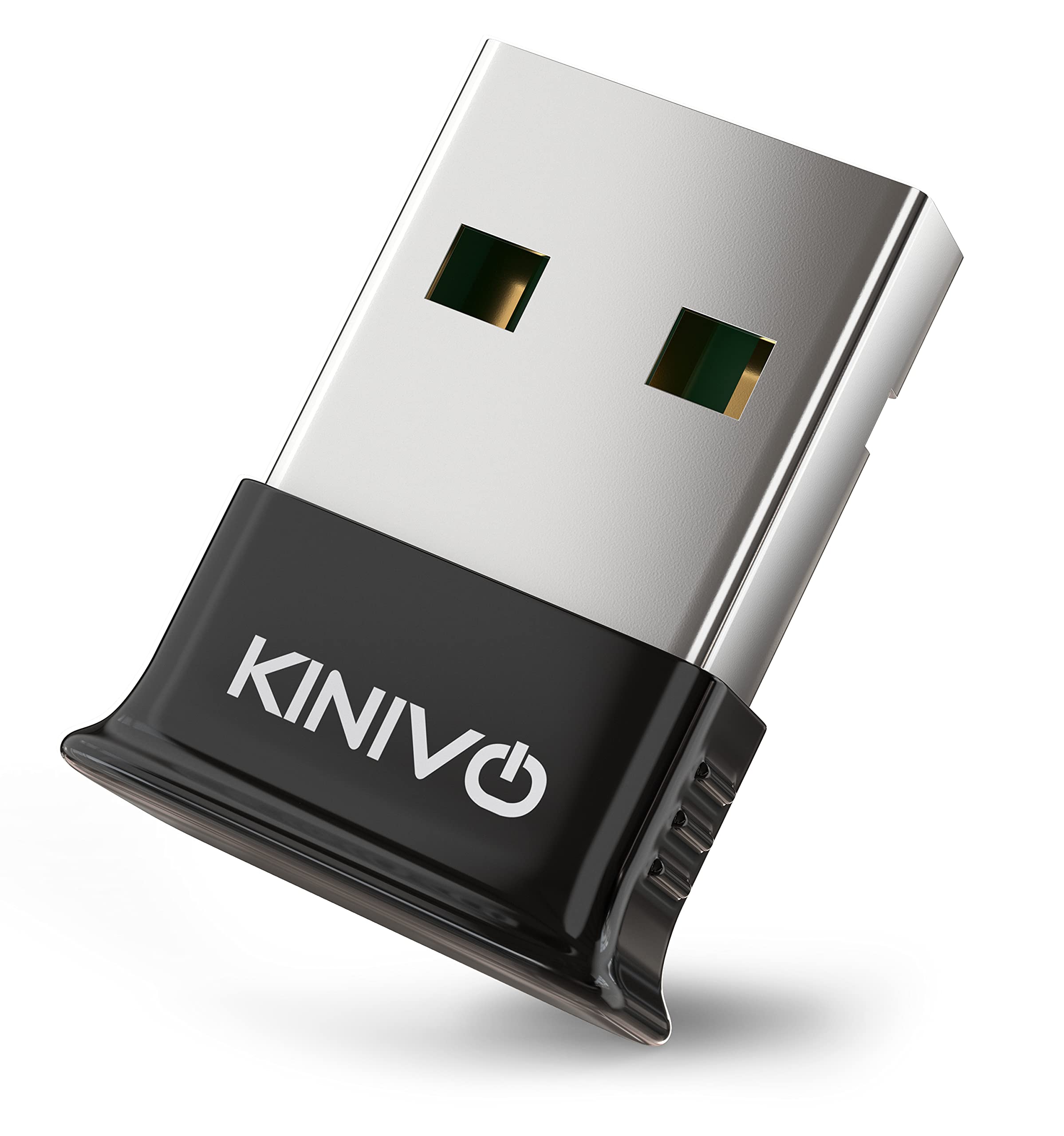 Kinivo USB Bluetooth Adapter for PC BTD400 (Bluetooth 4.0 Dongle Receiver, Low Energy) - Compatible with Windows 11/10/8.1/8, Raspberry Pi, Linux, Laptop & Headphones