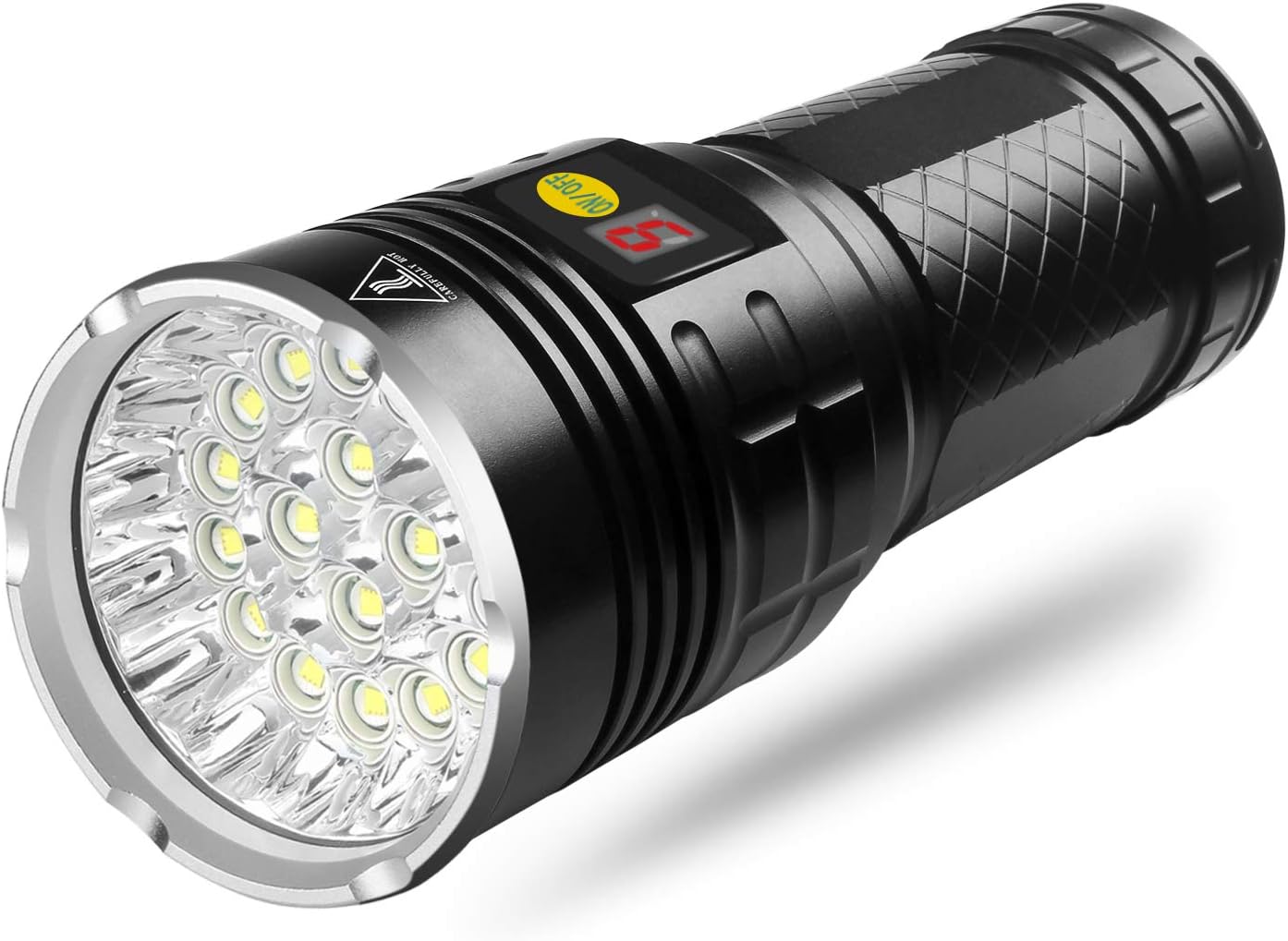 Semlos 12000 Lumen Flashlight Super Bright Led Flashlight 